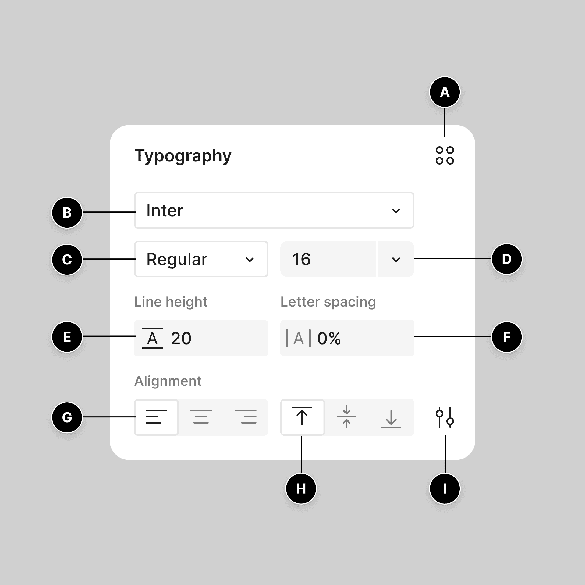 Typography balance study — letter-spacing, line-height and weight adjustments
