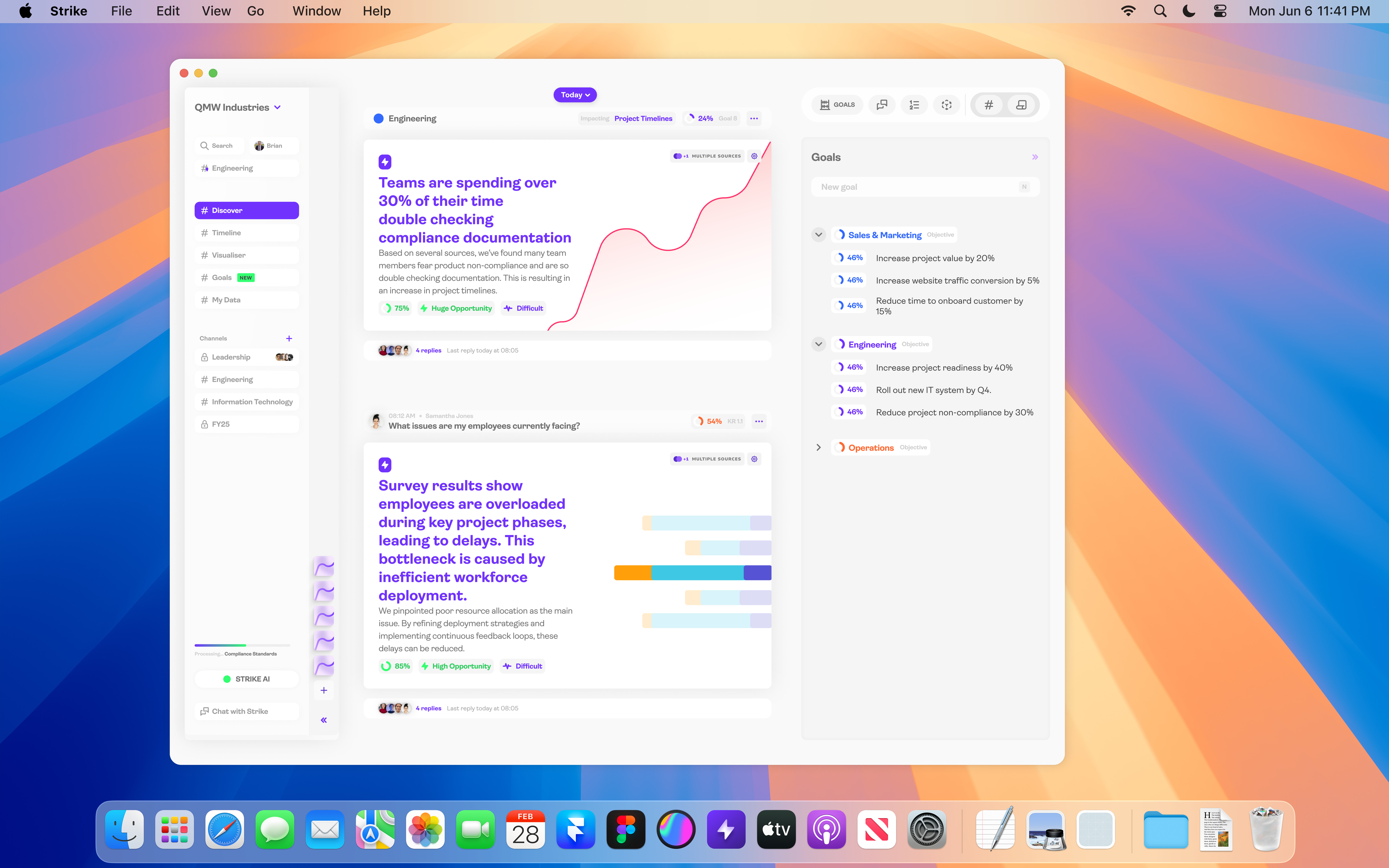 Strike Analytics: AI-Driven Platform Development